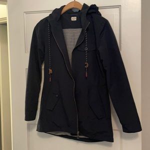 Hooded rain coat Bridge & Burn